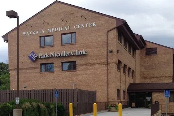 Wayzata Medical Center, the Park Nicollet building on Central Avenue North.